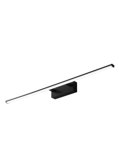Lámpara de pared LED Nala con acabado premium en metal negro y metacrilato