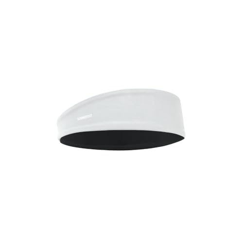 SUMMERTECT Ultralight Running Headband for Men, 0.7 oz Sweat-Wicking Sweatband, UPF 50+ Sun Protection (White, Free) by SUMMERTECT - Used condition - US$7.89