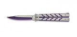 CUCHILLERIA DEPORTIVA ALBAINOX - 02158 Navaja ALBAINOX. Mango de Acero. Hoja: 9,5 cm. Herramienta para Caza, Pesca, Camping, Outdoor, Supervivencia y Bushcraft