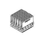 Molex/Waldom, 170390-1002, Board Stacking Connector 144 Contact(S) 12 Row(S) Female Straight Press Fit Terminal (6 Item/s)