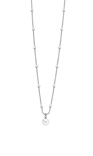 LOTUS STYLE Collar Mujer Acero Inoxidable   Colgante de Perlas   Resistente al Agua LS1851 1/1   Collares Mujer Special Prices   Regalo de Cumpleaños, Aniversario, San Valentín, Madre y más