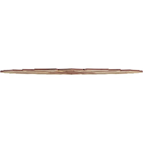 Image of Ekena Millwork 22 inchOD x 7 3 /4 inchID x 3 /8 inchT Augustus Wood Fretwork Pierced Ceiling Medallion, Birch