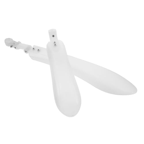 UPKOCH Guardabarros Luminosos para Bicicleta de Montaña, Trasero y Delantero, de Plástico Ligero, Protección contra Barro y Agua para Ciclismo Nocturno Seguro