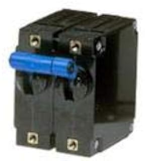 Sensata/AIRPAX, IUGN66-1-59-10.0, Circuit Breaker Hydraulic Magnetic 2Pole 10A