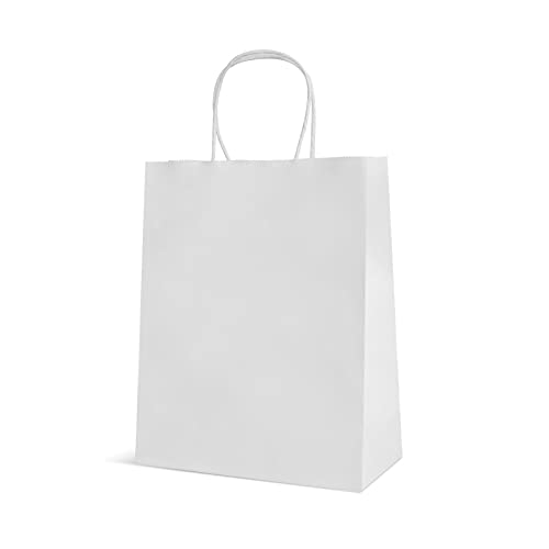 HAUSPROFI 30pcs Kraft Paper Bags for Gifts, Food & Sweets, Strong Carrier Bags with Twisted Handles for Kid Parties, Weddings, Thicken 130gsm - Image 8