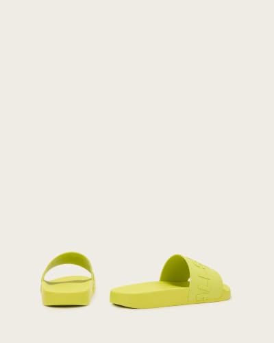 Image of AllSaints Women's Biggy Slip On Logo Sliders