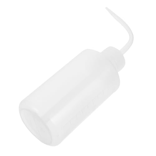 KICHOUSE 1pc Plastic Washing Bottle Empty Squeeze Bottle for Hairdressing Refillable Graduated with Scale