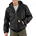 Carhartt Men's Loose Fit Firm Duck Thermal-Lined Active Jacket-Black-Small