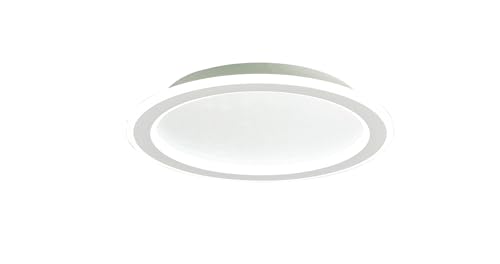 Plafonnier LED moderne blanc MN-476 pour salon et design de chambre