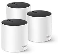 Deco X55 AX3000 Mesh WiFi 6 System, Whole Home Coverage, 3-Pack