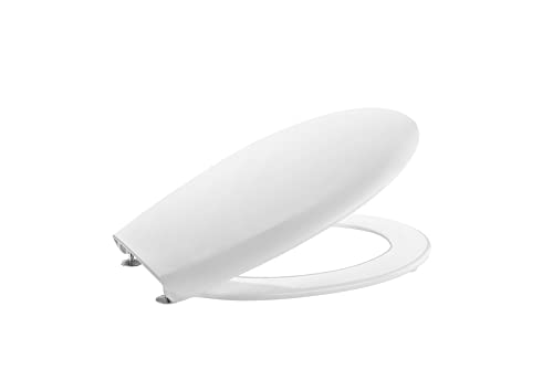 Roca A801390004, Asiento y tapa, Colección Victoria, color blanco