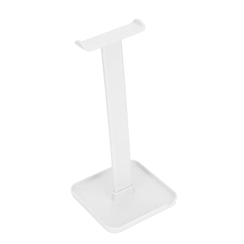 Jaerb Headphone Stand Headset Holder Stable for Home and Space Saving Unique Design (White)
