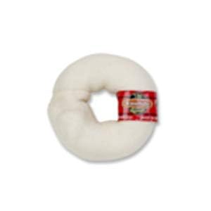 212 Main 3.5 in. The Rawhide Express Natural Donut Dog Chew - Small