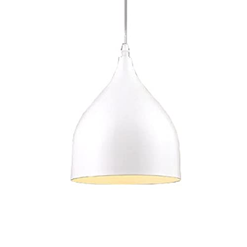 Lampe suspendue vintage noire de 13,7 pouces à LED pour îlot de cuisine
