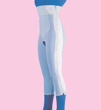 5440596 High Waist Girdle Below Knee XLarge White sold indivdually sold as Individually Pt# F020706 by Frank Stubbs Co Inc