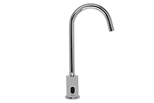 Grifo electrónico automático para lavabo de baño Helvex con sensor a pilas 6