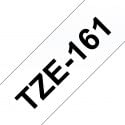 Ruban laminé compatible Brother Tze 161 36 mm x 8 mètres - vue 2