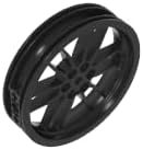Gobricks GDS-1340 Wheel 75x17 Motorcycle 1PCS Compatible with Lego 88517 DIY Parts and MOC Components for Major Brick Brands ColorBlack 26