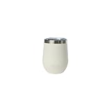 Sip + Sea Antigua 12oz Stainless Steel Wine Tumbler with Ceramic Lining & Lid – Stemless, Double-Wall Vacuum Insulated Drinkware