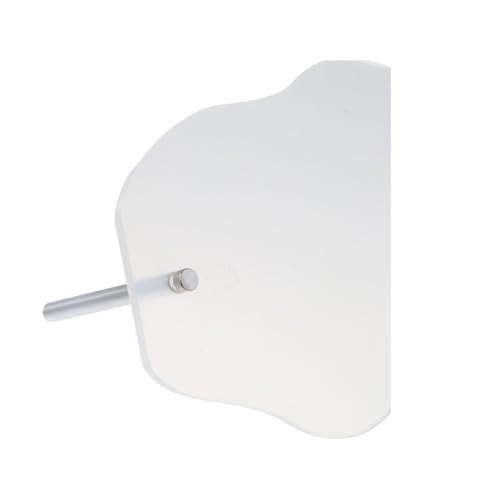 2 peças de quadro de exibição de arte de unhas transparentes, suporte de exibição de amostras de acr