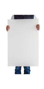 20x30x3/16 Inch White Matte Finish For Presentations & Crafts