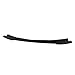 IKON MOTORSPORTS, Gurney Flap Compatible with 1999-2004 Ford Mustang, Black Rear Trunk Spoiler Gurney Flap Wicker Bill with Hardware Kit Bodykits