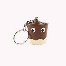 Keychain Yummy Chocolate Pudding
