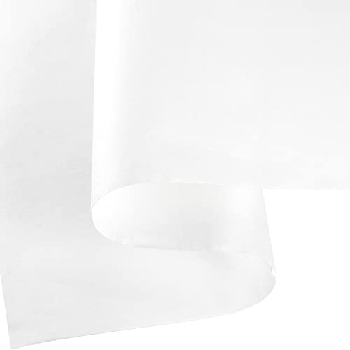 HOIGON Rolo de papel xuan para escrita de 35 cm x 100 m, pincel de caligrafia chinesa japonesa, pape