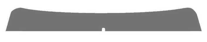 The Tint Effect Precut Window Tint Kit Compatible with Chevrolet Silverado 1500 Crew Cab Truck (1999-2006) &amp; (2007 Classic) (Front Windshield Visor Brow precut in 45%) Automotive Film