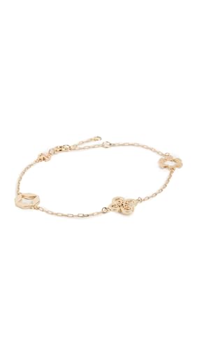 Tory Burch Womens Forget Me Not Bracelet Tory Gold One Size
