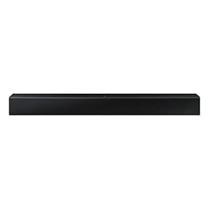Samsung Dolby Audio/DTS 2.0 Channel Soundbar with Built-in Woofer – Black – Supports Streaming Music via Bluetooth & NFC (HW-T400)