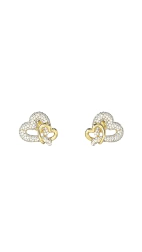 Guess Boucles d'Oreilles JUBE06054JWYGT/U en Acier Inoxydable Doré Haute Qualité
