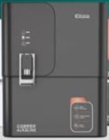 Aqua V Pure ELIZA Black Silver water purification | Ro water purifier for home | RO+UV+ALKALINE+COPPER+TDS | Suitable For Borewell, Tank Water (Black)-image-40