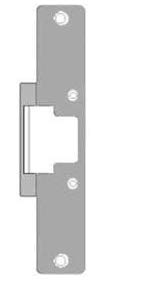 HES 10760021 Faceplate for 8300 Series, Satin Stainless, 7-15/16
