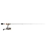 Dead Meat 31” Medium Ice Fishing Combo – Graphite Rod & Precision Drag Reel for Walleye, Pike & Hardwater Anglers