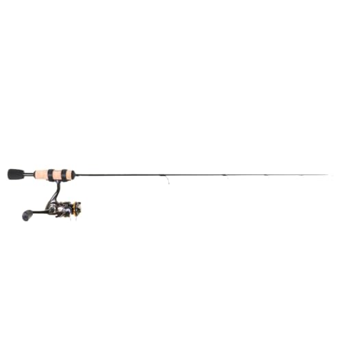 Dead Meat 33” Ultralight Ice Fishing Combo – Sensitive Graphite Rod & Precision Drag Reel for Crappie & Perch