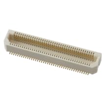 AXK5S20047YG Connector Socket, 20 Position Center Strip Contacts Surface Mount Gold