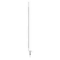 Hirschmann Duran Bürette, Seitlicher Glashahn, Schellbach, Klasse B, Blau Graduiert, 50 ml Kapazität, 0,1 ml Teilung, 0,05 ml Toleranz, 500 mm Skalenlänge, 2 Stück