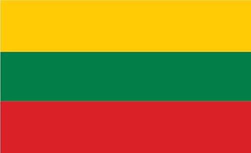 Drapeau de la Lituanie résistant au vent grand format 200 x 120 cm - 2