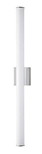 Image of Maxim Lighting Rail 36 inch Bath Vanity Light | Polished Chrome Aluminum Finish | Transitional Indoor Light Fixture | Ideal for Bathrooms & Powder Rooms | Dimmable Damp Rated | 52104PC