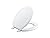 KOHLER 4648-0 Stonewood Toilet Seat Round,Wood Toilet Seat, Round Toilet Seats for Standard Toilets, Toilet Lid with Color-Matched Plastic Hinges, White