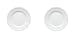 Produktbild 2 x Speiseteller 25 cm - Rosenthal Maria Weiss - 10430-800001-10225