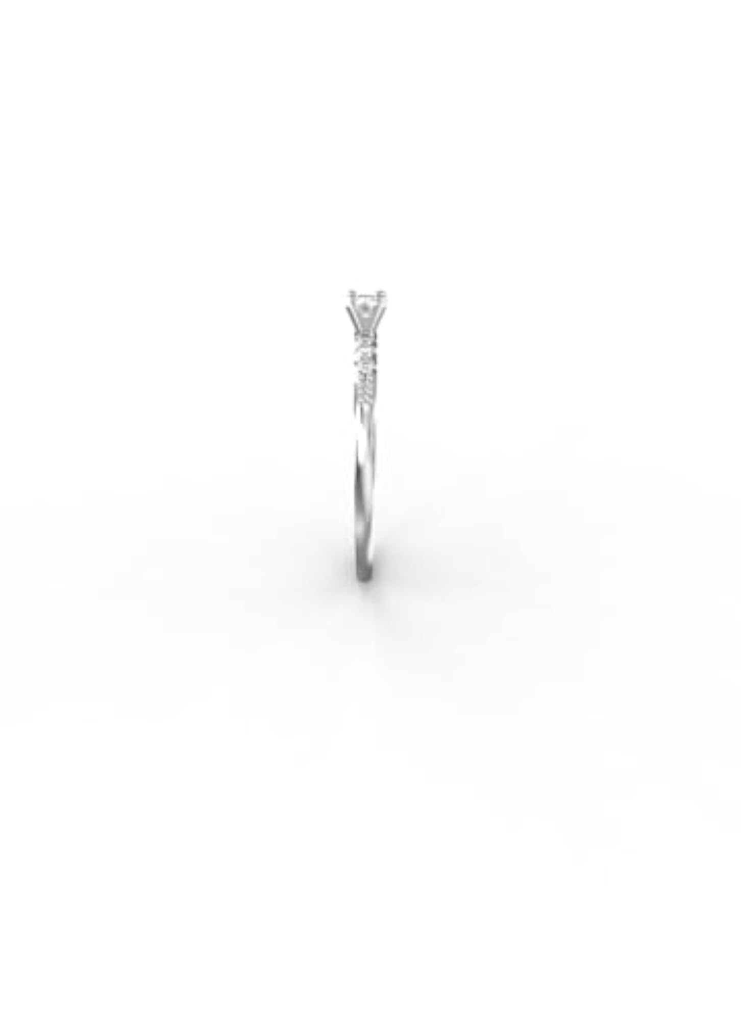 Women's Elegant Pear Cut Drop Design Ring