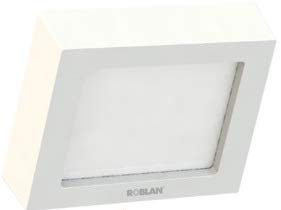 Downlight spot surface Roblan Moons2602bf blanc de 18W pour éclairage de plafond