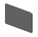 Hammond Manufacturing EP1616 Mild Steel Solid Inner Panel 14.2 Inch x 14.2 Inch White