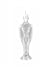 White Male Figure Image Candle (Healing/Peaceful Home)