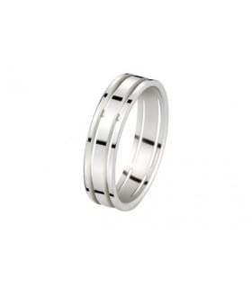 Alliance Mariage 5 mm anneau or 9 carats Milan taille 49