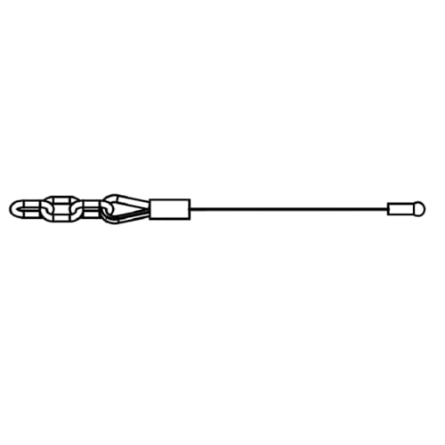 Cable de acero BodySolid Strength System de 3220 mm, modelo DPEC-SF, marca Hydra Fitness Exchange miniatura 1