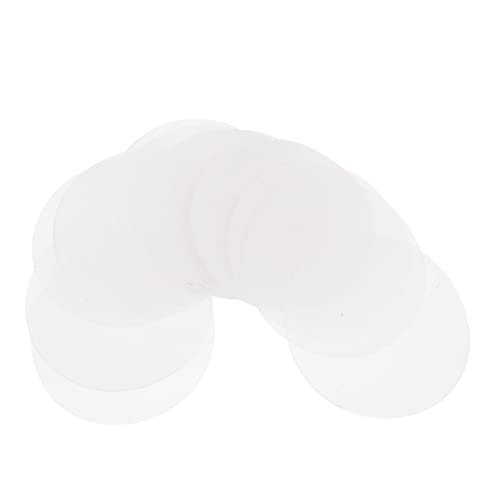 SOLUSTRE DIY Round Acrylic Sheets 18 Pack for Craft Projects Easy to Cut Smooth Finish Peel Film Included