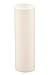 Creative Hobbies 3 Inch Tall Cream Plastic Candle Covers Sleeves Chandelier Socket Covers - Slip Over E12 Candelabra Base Sockets | Set of 12